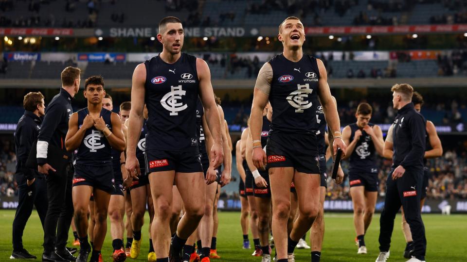 AFL Finals 2023 Blues Hold to Beat Swans in Thrilling Encounter